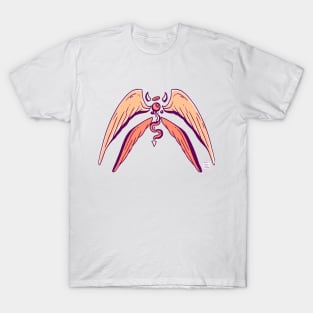 Peach Angel Eye T-Shirt